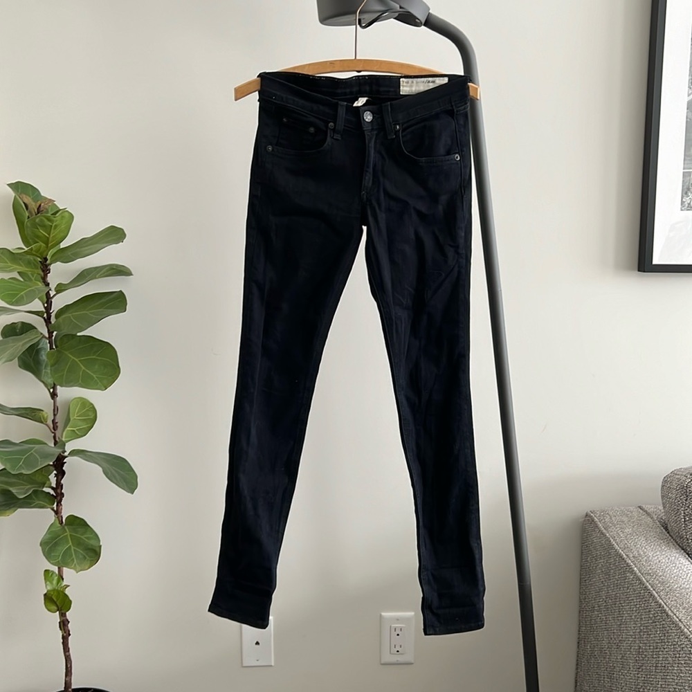 Rag & Bone Skinny Jeans - Coal​​​​